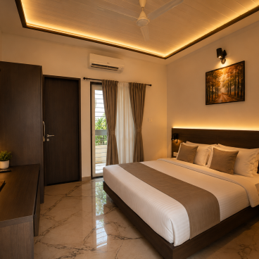 Super Deluxe Couple Room with Temperature Controlled Bath Tub